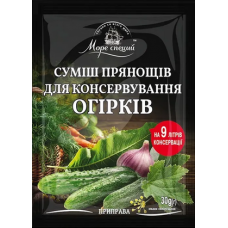 Суміш для консервування огірків 30 г./25 шт.ТМ "Море Специй"